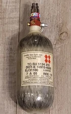 Luxfer Gas Cylinder 4500 PSI TC-SU 5134-310 DOT-E 10915-4500 Tank w/ Redz Sleeve