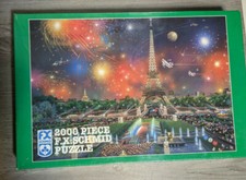 New Sealed FX Schmid 2000 Piece Puzzle Paris France Eiffel Tower Alexander Chen