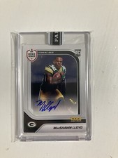 2024 Panini Instant NFL Rookie Premier RPS Marshawn Lloyd Auto RC #D /49