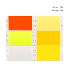 20W LED Chip COB Light DC 12V for Lamp Bulb Warm Neutral Cool Green Blue Red