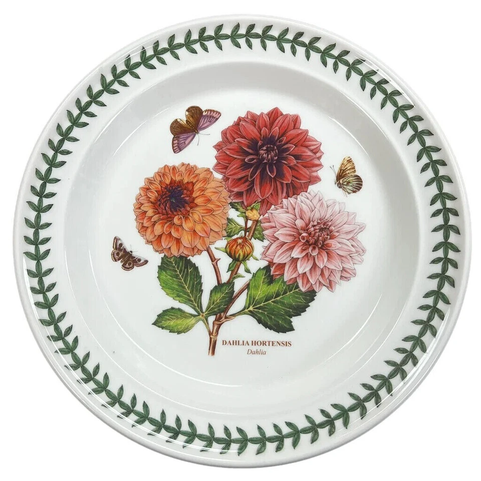 PORTMEIRION BOTANIC GARDEN DINNER PLATE 10.5" (26.5 cm) Dahlia