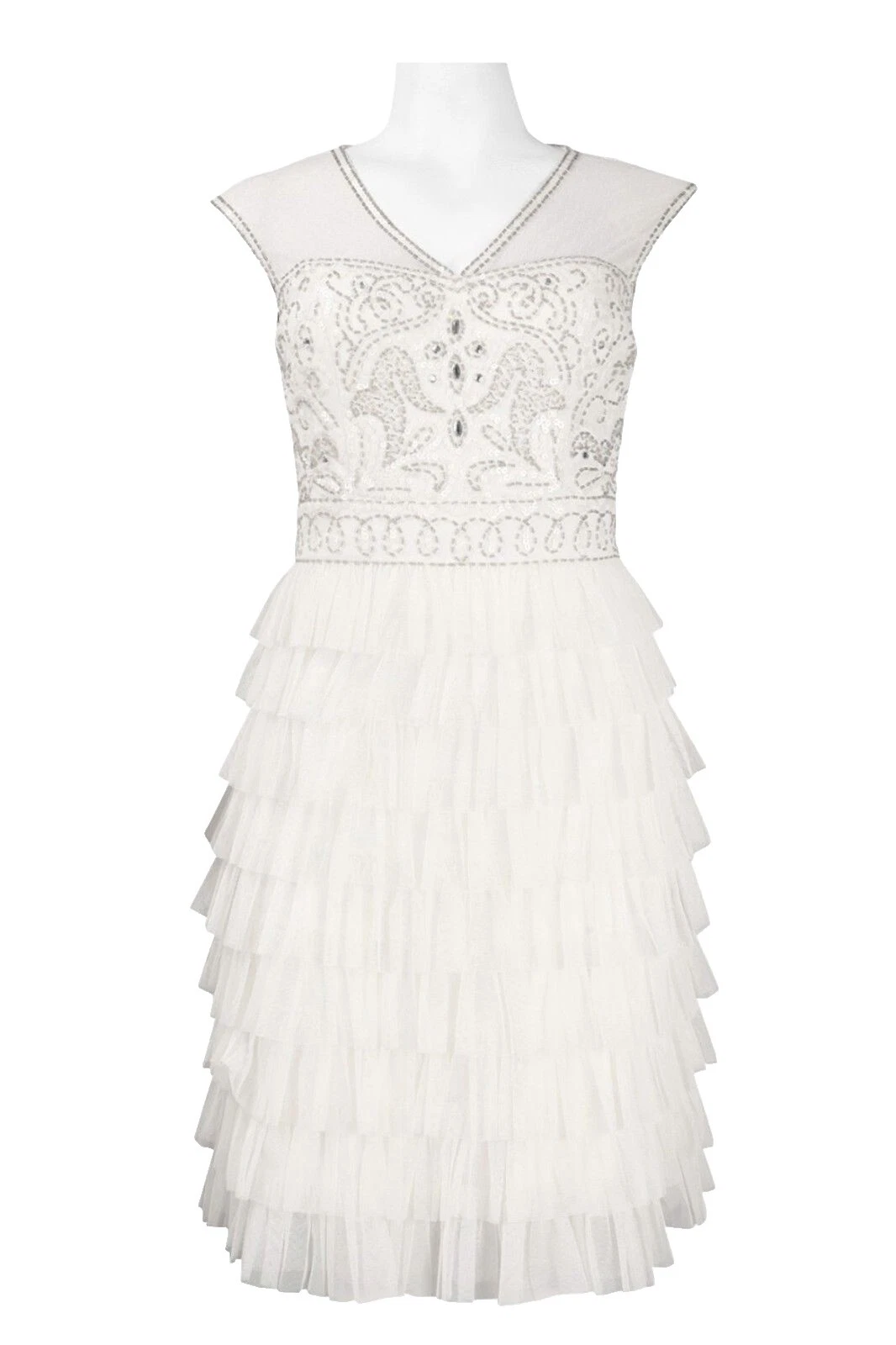 12 Women's Size vestidos de novia de Manga Casquillo