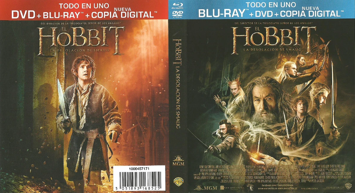 El Hobbit: La Desolación de Smaug Blu-ray + DVD (8 Abril 2014 descatalogado)