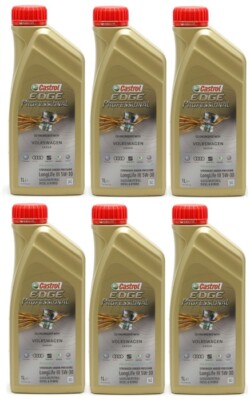 Castrol Edge Professional Longlife III Fluid Titanium 5W-30 6x 1l = 6 Liter