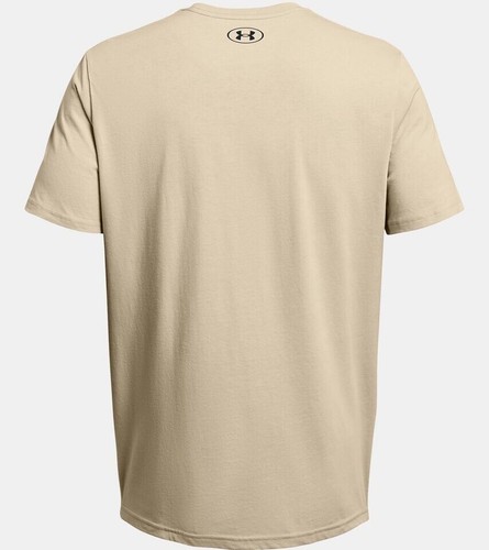 Men's Under Armour Sportstyle Tee Color: Khaki Base () - Afbeelding 4 van 4