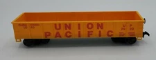 HO, Made in Yugoslavia, Open Gondola, Union Pacific, UP 2923, Yellow