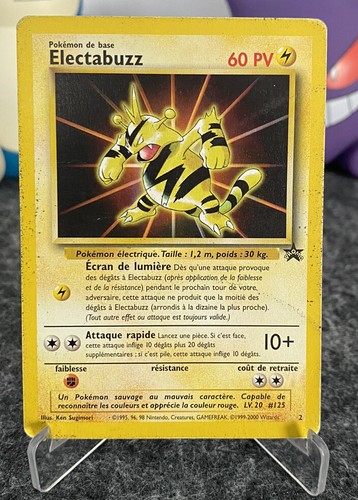 Pokemon Karte Electabuzz Nr 3 Wizard Black Star Promo 1999 - Bild 1 von 8