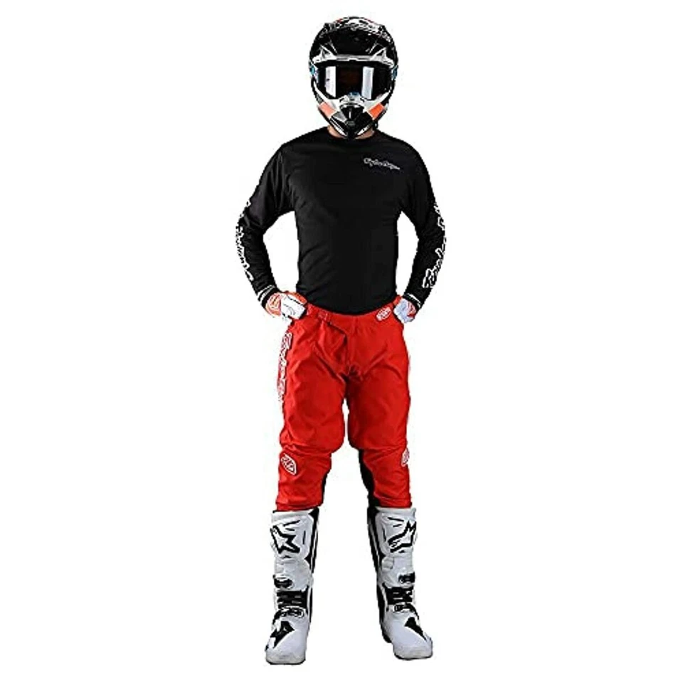 Pantalones Troy Lee Designs GP Mono Naranja Dirt Bike MX SXS ATV - Para hombres Talla 32 Foto 3 de 4