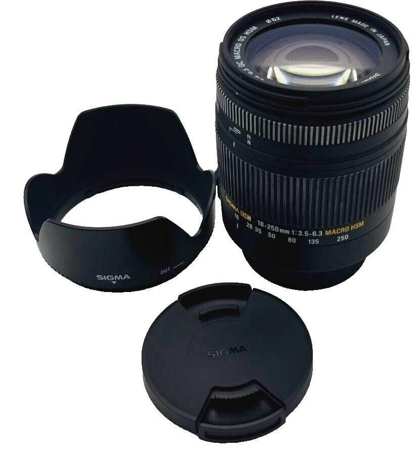Lentes de cámara Nikon F Sigma DC para Canon