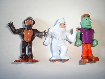 HALLOWEEN MONSTERS PARTY KINDER SURPRISE FIGURES SET FIGURINES TOYS COLLECTIBLES