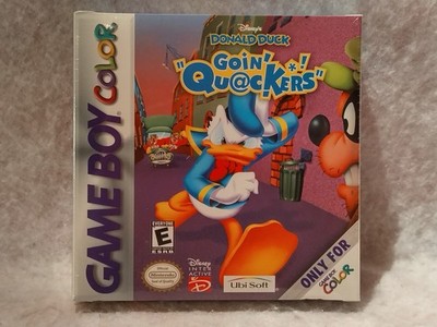 *New* Disney's Donald Duck: Goin' Quackers (Nintendo Game Boy Color, 2000) GBC