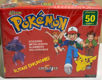 2023 CREALASER POKÉMON TAZO Latest Evolution Slammers Series 1 BOX 50 Packs PERU