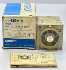 OMRON H3BA-N 1.2S-300H TIMER 24VDC 5A NEW OPEN BOX