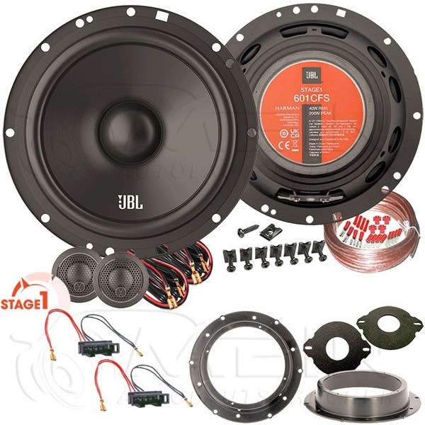 JBL BY Harman Lautsprecher FüR VW Caddy Life 2004-2015 Front Vorn TüR 200W #Bkxt-image