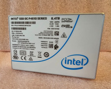 Intel SSD DC P4610 6.4TB U.2 NVMe — SSDPE2KE064T8 — Tested — 99%-100% Spare