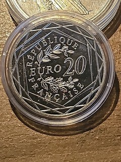 2018 France Silver €20 Marianne Proof (Face Value Coin).925 Silver