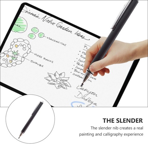 Universal Capacitive Stylus Metal Precise Disc Tip for Note Taking Writing Work - Zdjęcie 7 z 12
