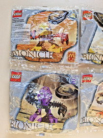 Your Choice Tohunga Sealed LEGO Bionicle Jala Onepu Huki Matoro 2001 Polybag