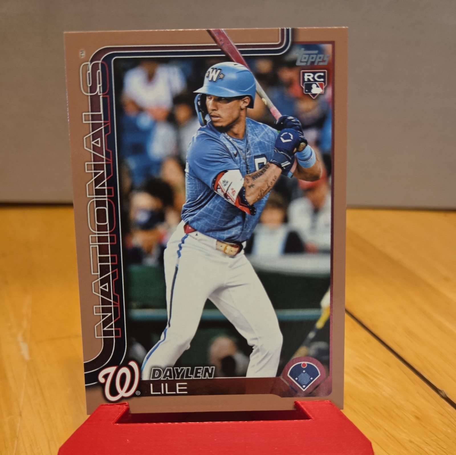 2025 Topps Update Series - Daylen Lile #US172 Gold /2025 (RC)