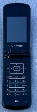 Vintage LG VX8600 Black, Silver Verizon Rare Cellular Flip Phone Cell