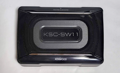 KENWOOD KSC-SW11 Tune up Subwoofer 新品未使用 Junk Kenwood Tune-Up Subwoofer System KSC-SW11 150W Compact