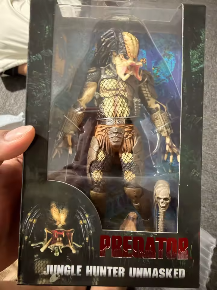 NECA Predator Jungle Hunter Unmasked "" Action Figure 30th Anniversary  - New