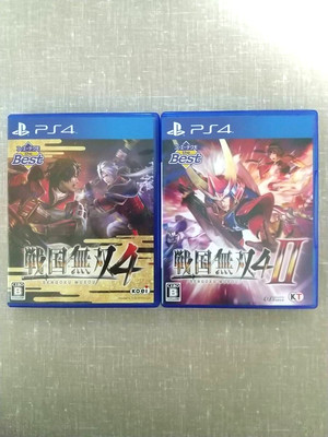 Sengoku Musou 4 & 4-II Set PS4 Samurai Warriors Koei Tecmo Japan PlayStation 4