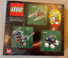 Lego Life on Mars Value pak 78777 - Alien Discovery; w sets 7308/7309/7311 boxed