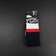 TCK Socks Unisex White/Navy New with Tags