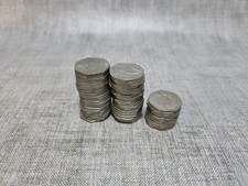 x51 Old 50 Pence Coins