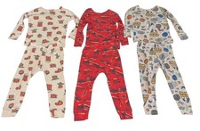 Baby Gap Star Wars Pixar Pajama Lot 2T Boys 3 Sets Grogu Cars PJs