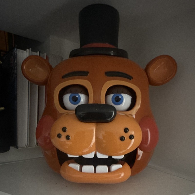 Freddy Fazbear Head Collectible Figure - Five Nights at Freddy's Brown Top Hat
