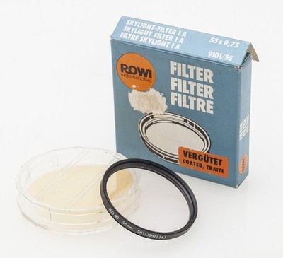 Rowi Skylight-Filter 1A 55x0,75 9101/55 Filter Effektfilter - Neuware 55mm 55mm