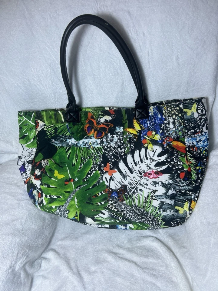 Bolso de Mano Christian Lacroix Floral Mariposas Foto 2 de 4
