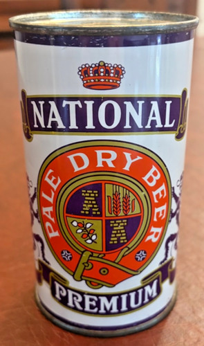STUNNING National Premium Pale Dry Flat Top~USBC# 102-1~National Brewery~MD