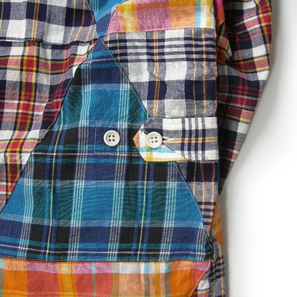 Engineered Garments Patchwork Jacket Made in USA … - image 18