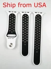 Original OEM Apple watch Nike Sport Band 44MM 45MM 46MM 49MM Summit White/Black