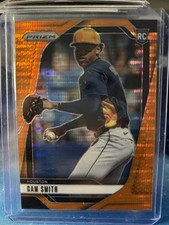 Panini Prizm – Cam Smith | Houston Astros Orange Pulsar Rookie #263 /399 2025