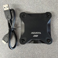 ADATA SD620 External SSD 512GB Black Durable PS5 Xbox Series X/S Compatible