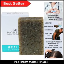 Tea Tree Oil Soap Anti-Fungal Antibacterial for Sweat Rash Ring worm Body Odo...