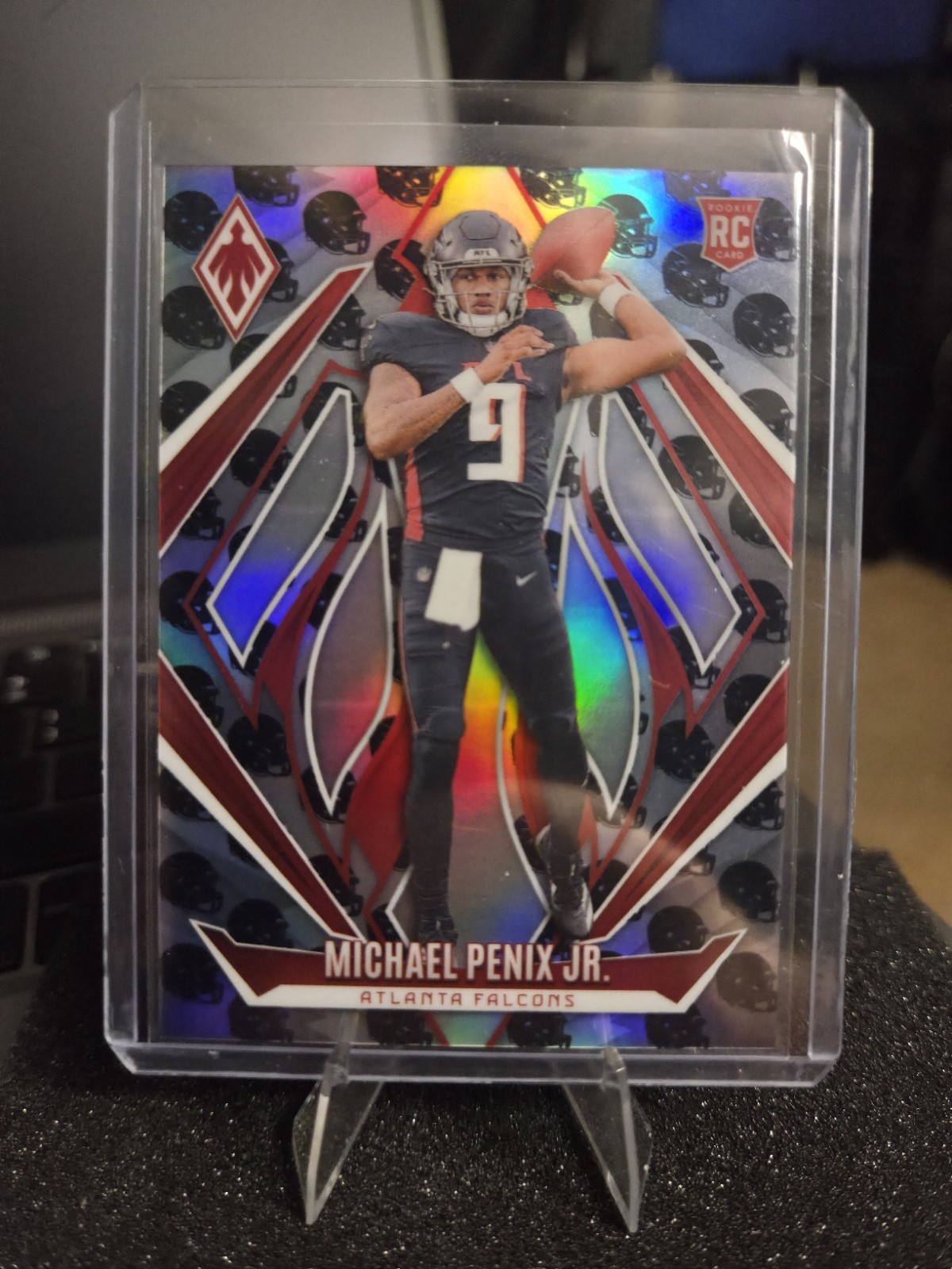 2024 Panini Phoenix - Rookies Michael Penix Jr. #229 Team Helmet /399 (RC)