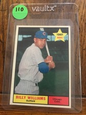 Billy Williams Rookie 1961 Topps Football Card (BB055. rookie card picture