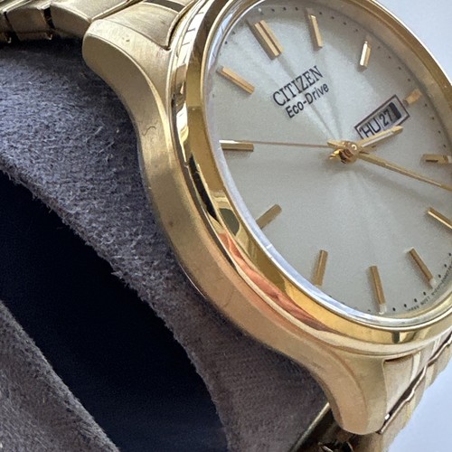 Citizen Men's Bracelet Eco Drive Flexible Band Men's Watch Item No. BM8452-99P - Picture 10 of 24