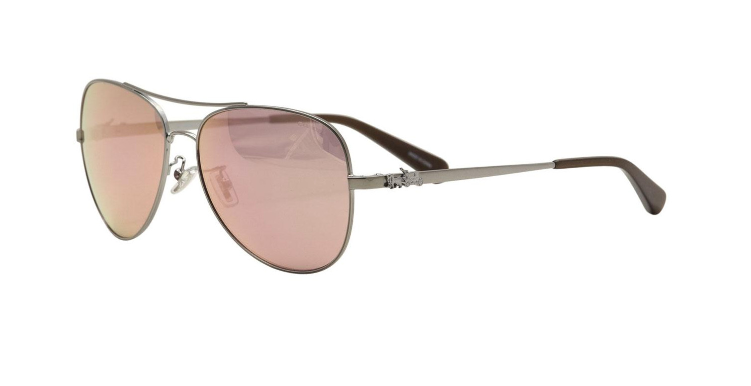 Coach Sunglasses Womens L1648 HC7074 900513 Light Gold 59-15-140 19490₽