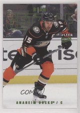 2021-22 Upper Deck Fleer Ultra Green Foil 24/25 Ryan Getzlaf #172 0px1