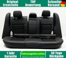 Mercedes E-Klasse W212 R&uuml;cksitzbank R&uuml;cksitz Hinten LEDER SCHWARZ ANTHRAZIT