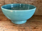 Vintage Ware Fiesta Turquoise Footed Salad Bowl 11" Genuine Fiesta HLC USA Stamp