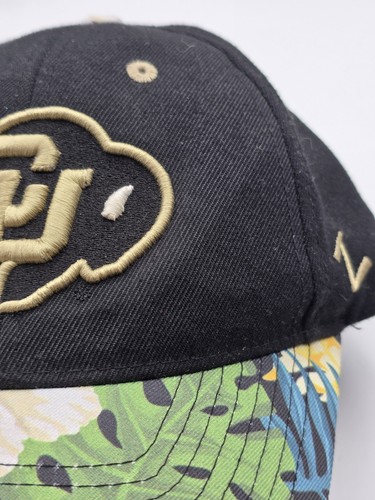 Colorado Buffaloes Hat Cap Snapback Zephyr Hawaiian Floral NCAA - Picture 3 of 10