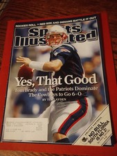2007 sports illustrated Tom Brady