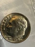 1980 P Roosevelt Dime 10C Sealed in Mint Cello. All over golden Tone